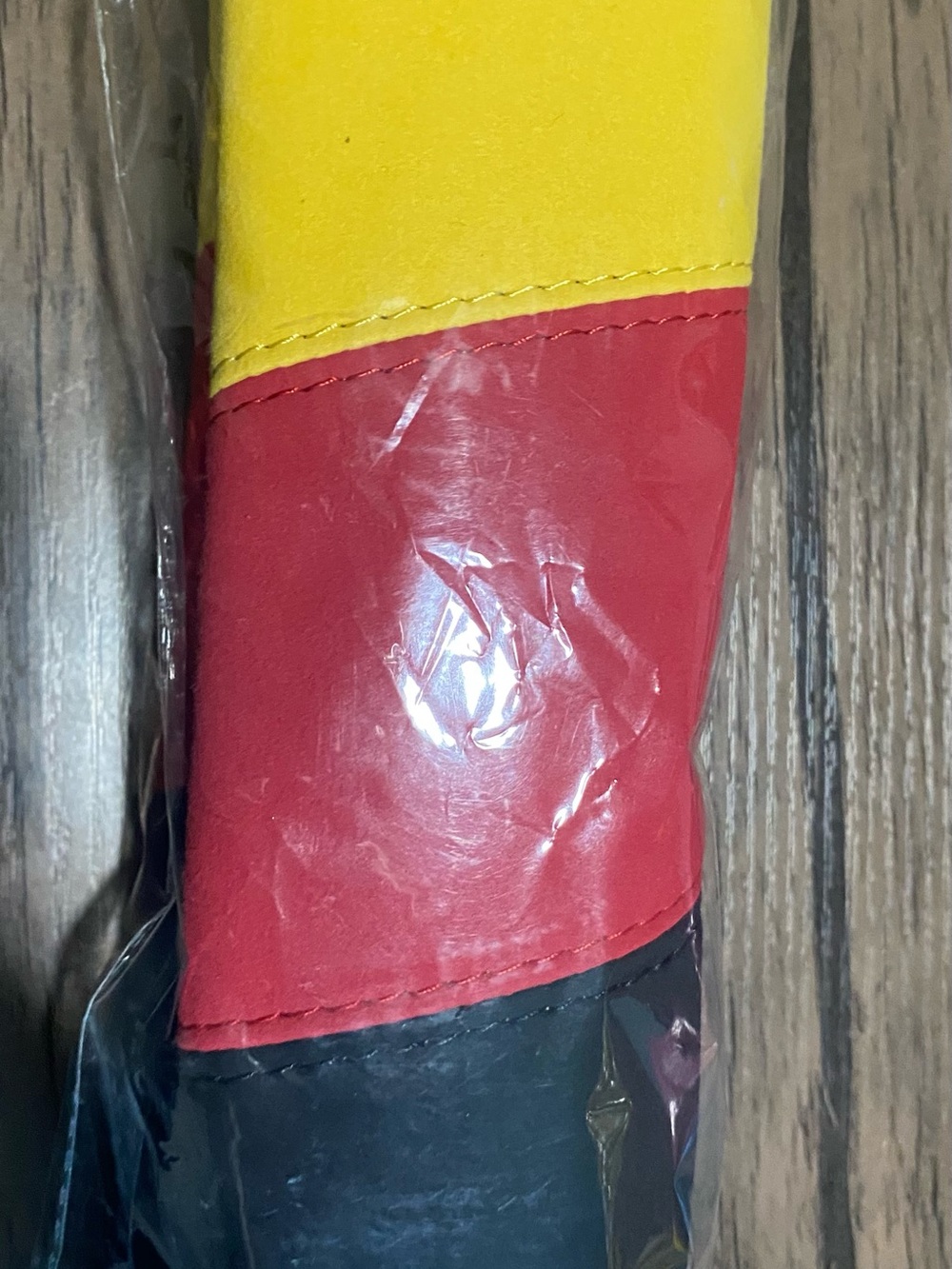 Colorblock Seat Belt Shoulder Pad - Red, Orange, Yellow - Picture 2 of 3